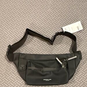 Brand New Black Gaston Luga Splash Hip Bag